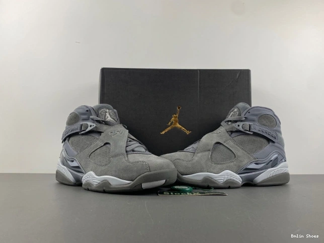 Bmlin Shoes 305381-014 Retro Jordan Grey Cool 8 0726